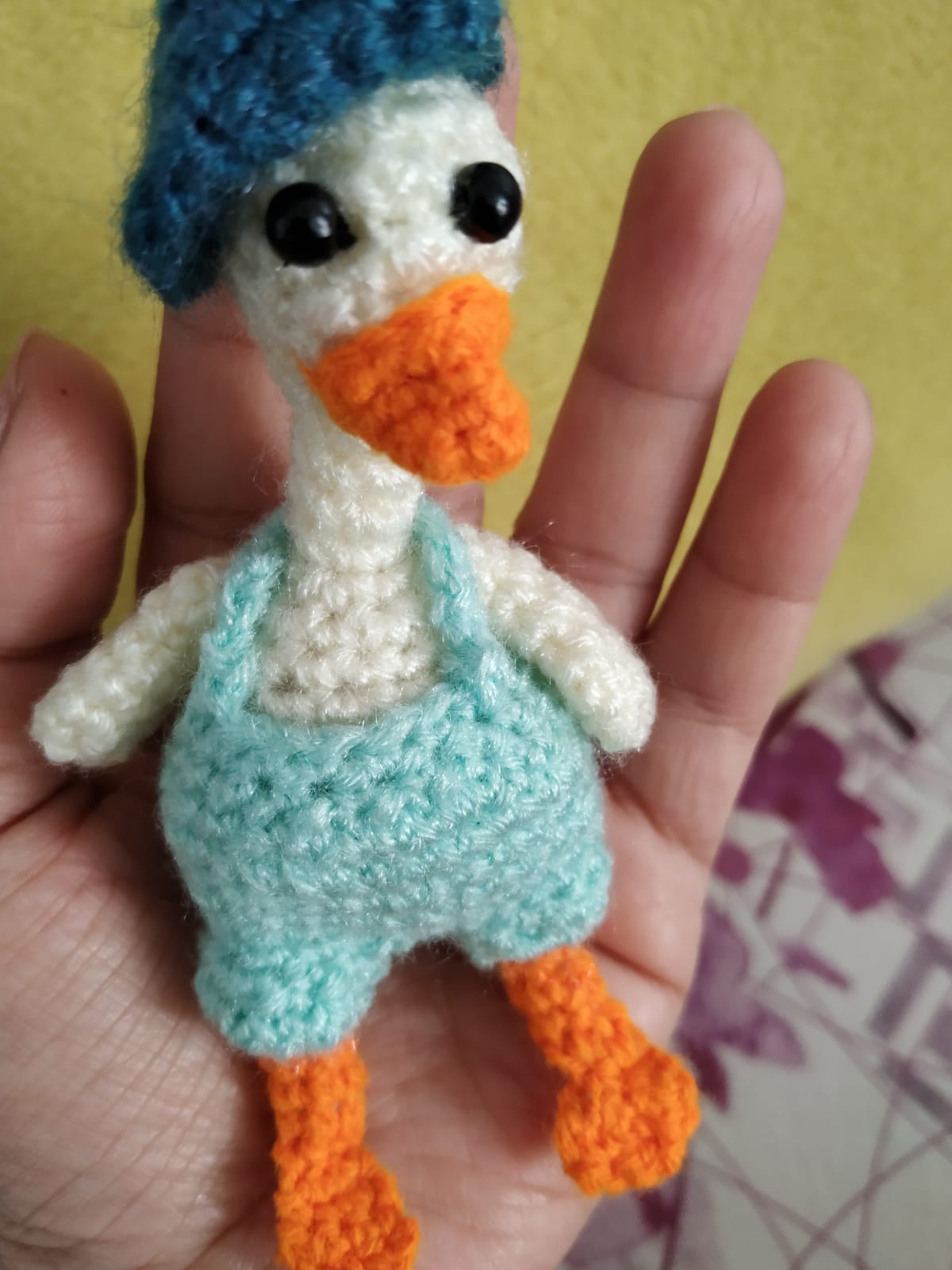 Crochet Donald Duck