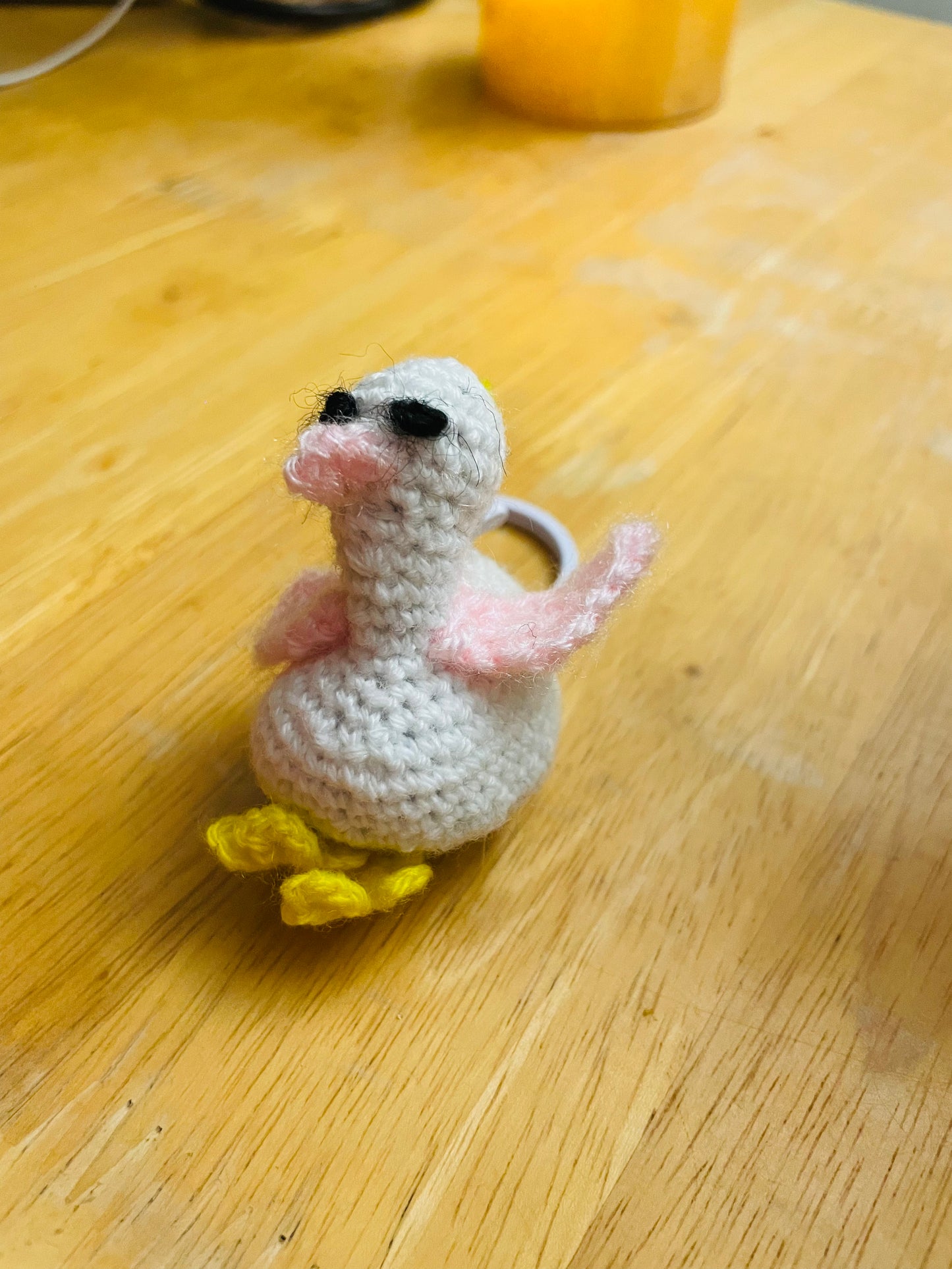 Duck keychain