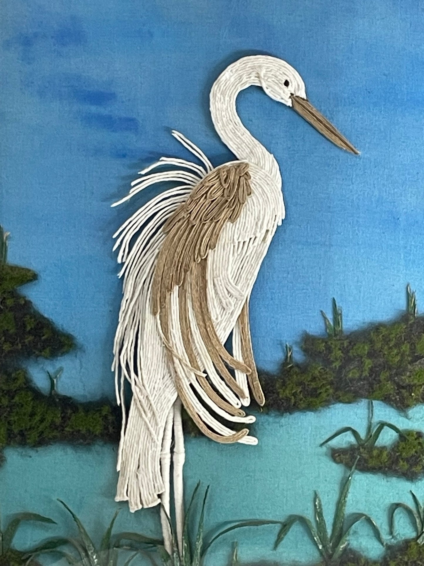Calming Egrets Wall Art
