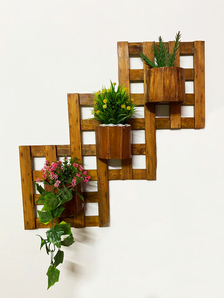 Three layer planter pots