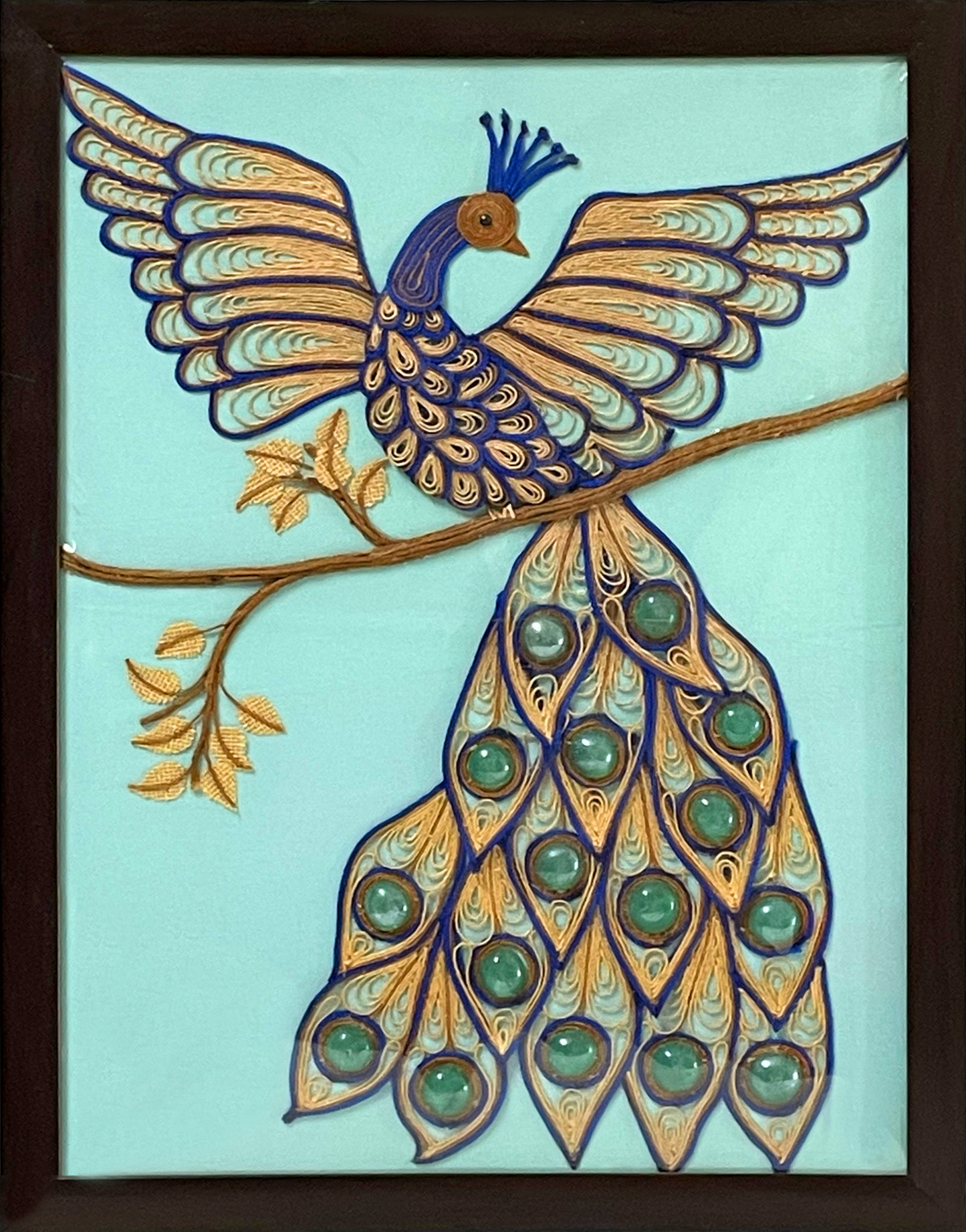 Traditional Peacock Wall Art