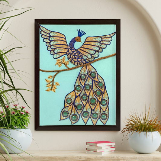 Traditional Peacock Wall Art